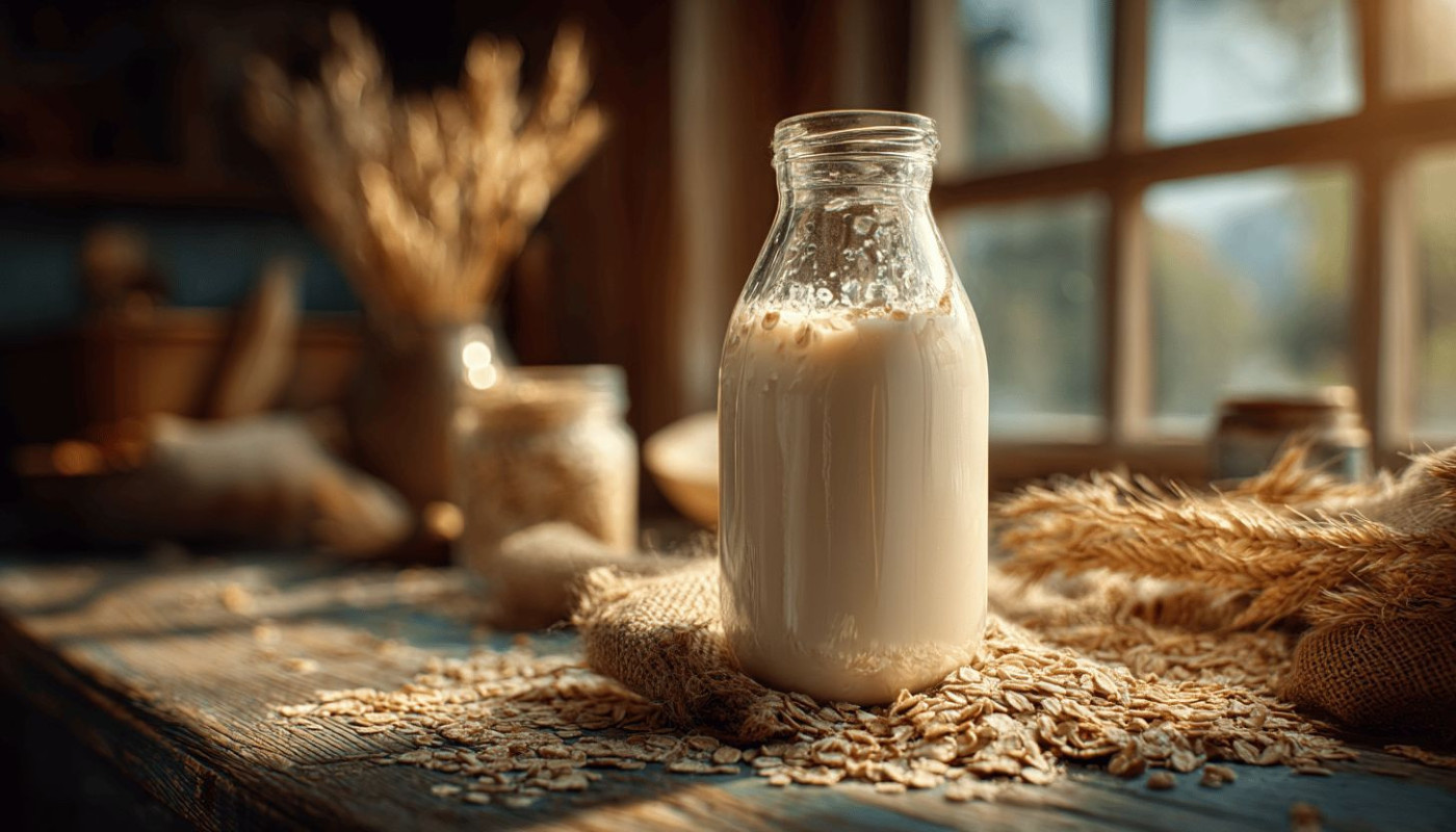 Lait d'avoine fait maison l'alternative végétale tendance et ses bienfaits